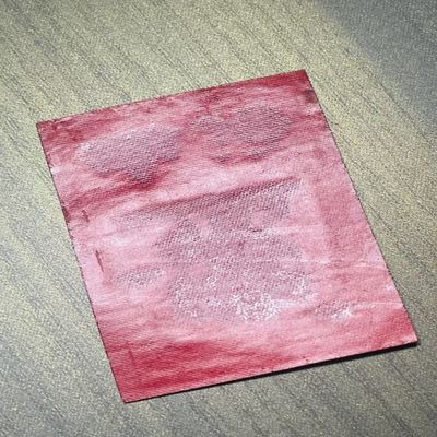 ওডিএম স্ব-আঠালো তাপ স্থানান্তর পোশাক লেবেল 38x54 42x62