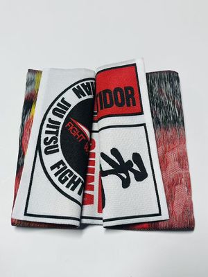 কাস্টম সেলাই On Woven Clothing লেবেল Tags Maker For Fabric