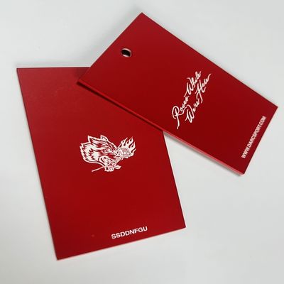 Compatibility Fits Most Standard Tags Custom Clothing Hang Tags with Snap Lock Style