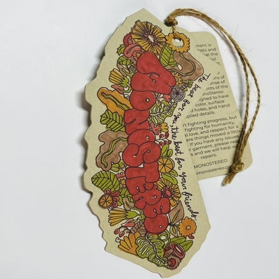 Easy To Plastic Clothing Hang Tag for Clear Identification And Organization