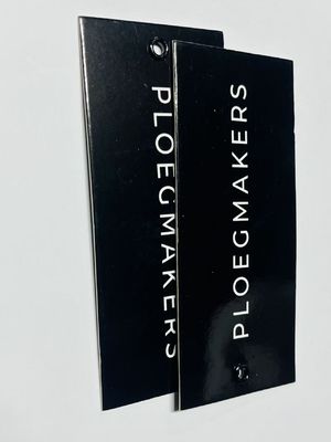 কাস্টম কার্ডস্টক সুইং আনুষাঙ্গিক কাপড়ের জন্য হ্যাং ট্যাগ 500 প্যাক